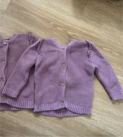 1x Baby Strickjacke Gr. 74/80 lila Frankfurt am Main - Eckenheim Vorschau