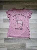 Shirt ❤️ Tshirt Kurzarm Einhorn Gr. 158 / 164 Bochum - Bochum-Südwest Vorschau