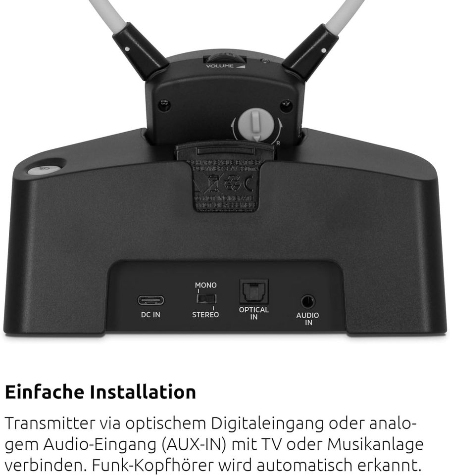TechniSat STEREOMAN ISI 3 - kabelloser Stereo-Funkkopfhörer NEU in Dresden