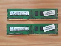 Samsung 2GB 1Rx8 PC3-10600U-09-11-A1 DDR3 RAM, zwei Stück, gebraucht Rostock - Südstadt Vorschau