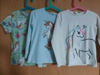 3 Einhorn Shirts  Gr.122/128 Niedersachsen - Westoverledingen Vorschau