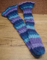 Handgestrickte Wollsocken Größe 34 bis 38 Nordrhein-Westfalen - Overath Vorschau