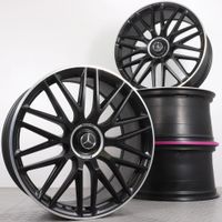 Alufelgen 23 Zoll Mercedes GLS AMG X167 Original Felgen Felgensatz AMG Kreuzspeichen A1674018500 A1674018600 Schwarz matt glanzgedreht 10x23ET45 5x112 66,6mm Neu Thüringen - Gefell Vorschau