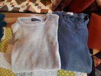 2 Waffelpique-Pullover Gr. 48/50 in blau und grau Bayern - Bruckmühl Vorschau