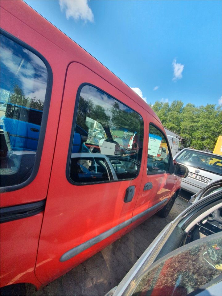 Renault Kangoo KC Seitentür Schiebtür hinten rechts Rot Bj.98 in Bremervörde