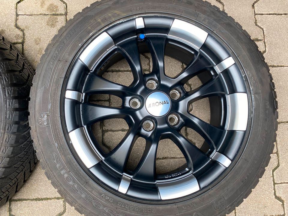 16 Zoll Audi Mercedes VW Seat Skoda 7Jx16 ET40 5x112 205/55 R16 in Klein-Winternheim