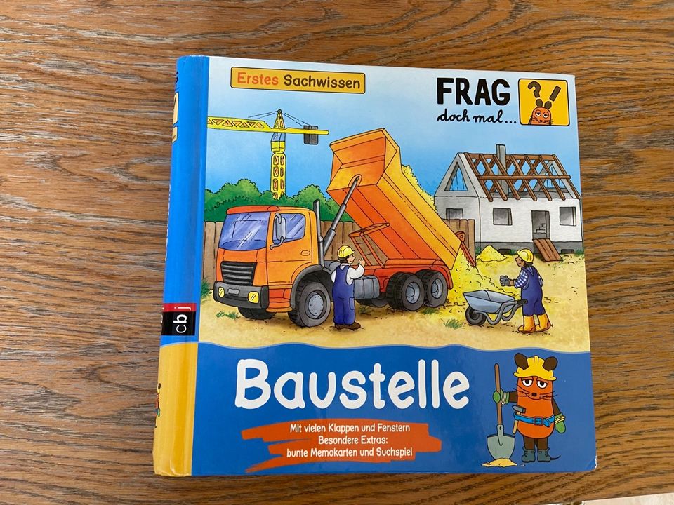 Kinderbuch „Frag doch mal die Maus: Baustelle“ in Solnhofen