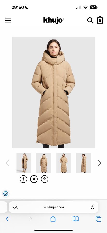 Baden-Württemberg eBay ist Isny im Kleinanzeigen Gr. - L in | Winterjacke Kleinanzeigen kuhjo Wintermantel (40) jetzt Beige Allgäu NEUE