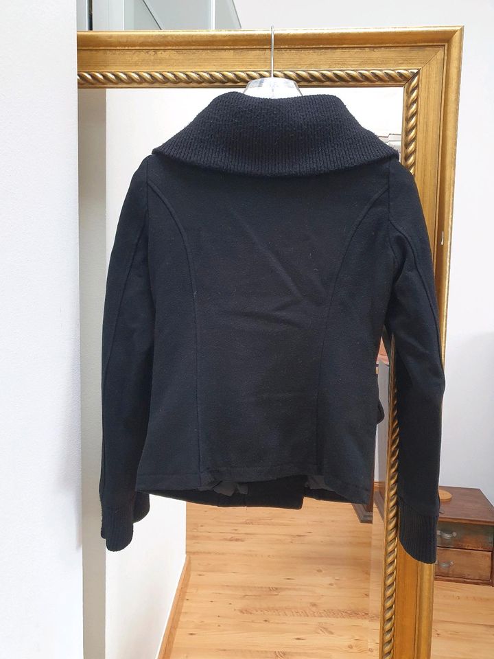 ONLY Gr. M/38 Übergangsjacke Wolljacke Winterjacke schwarz in Berlin