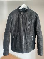 Herren Lederjacke Bikerjacke Größe M echtes Wildleder Hamburg-Nord - Hamburg Barmbek Vorschau