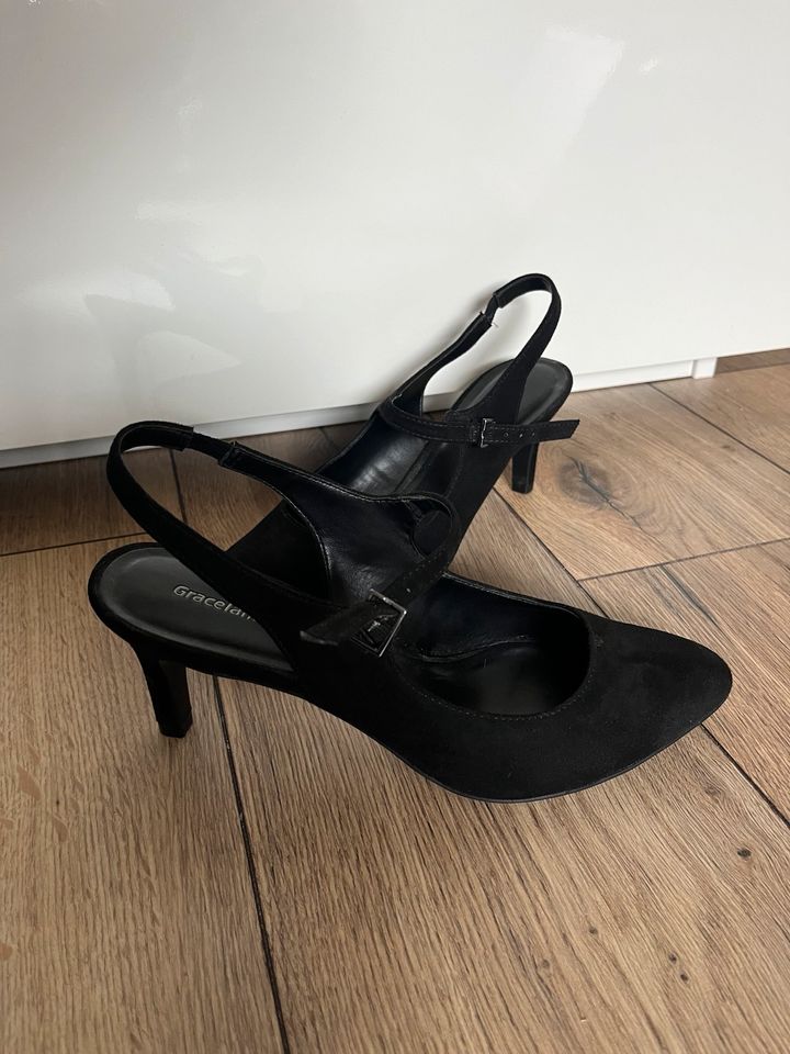 Graceland Pumps | schwarz | 39 in Zwenkau