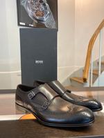 Hugo Boss Handcrafted double Monk Anzugschuhe Stiefeletten Bayern - Augsburg Vorschau