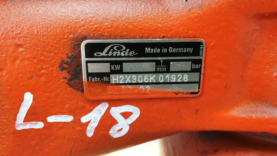 Fahrmotor, Vorderachse Linde E 20 P-02 Typy.BR 335 ( L-18 ) in Bielefeld