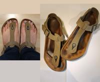 Birkenstock Kairo Gr. 41 Khaki Normale Weite Zehentrenner Sandale Bayern - Landsberg (Lech) Vorschau
