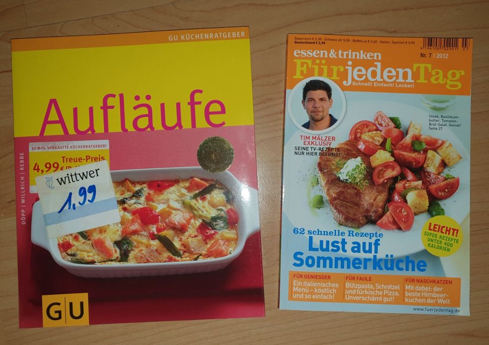 Verschiedene Kochbücher in Besigheim