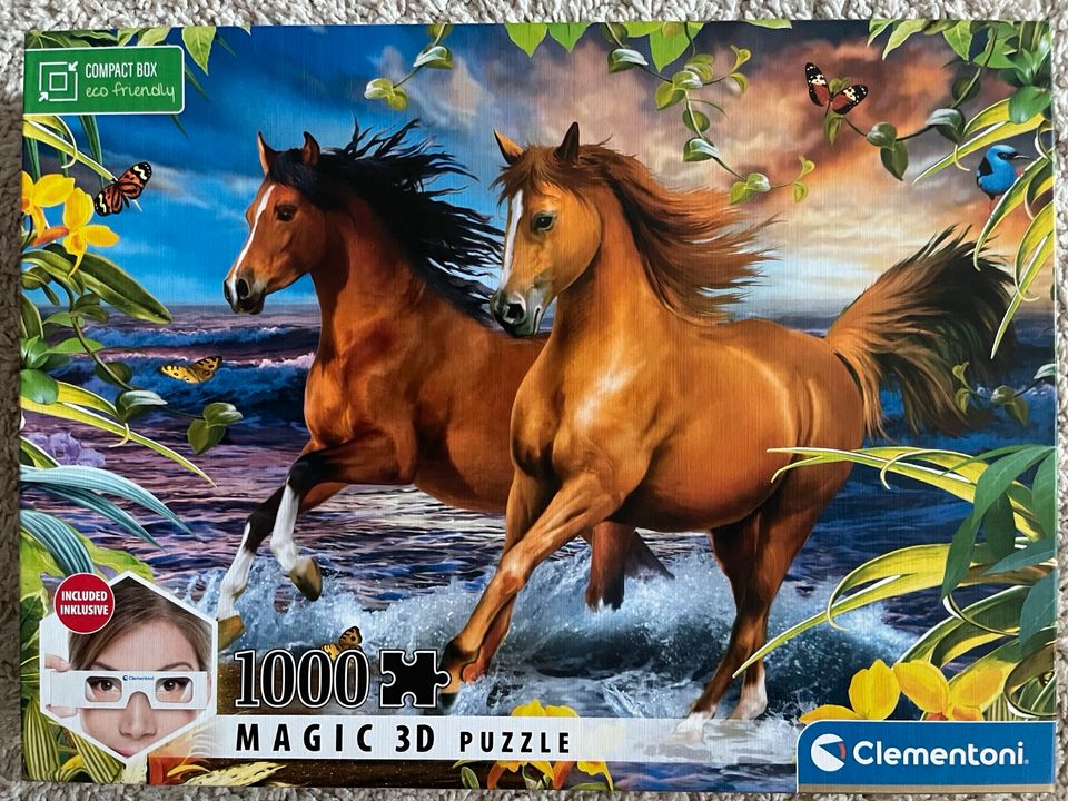 3D Puzzle Clementoni „Pferde“ 1000 Teile in Moers