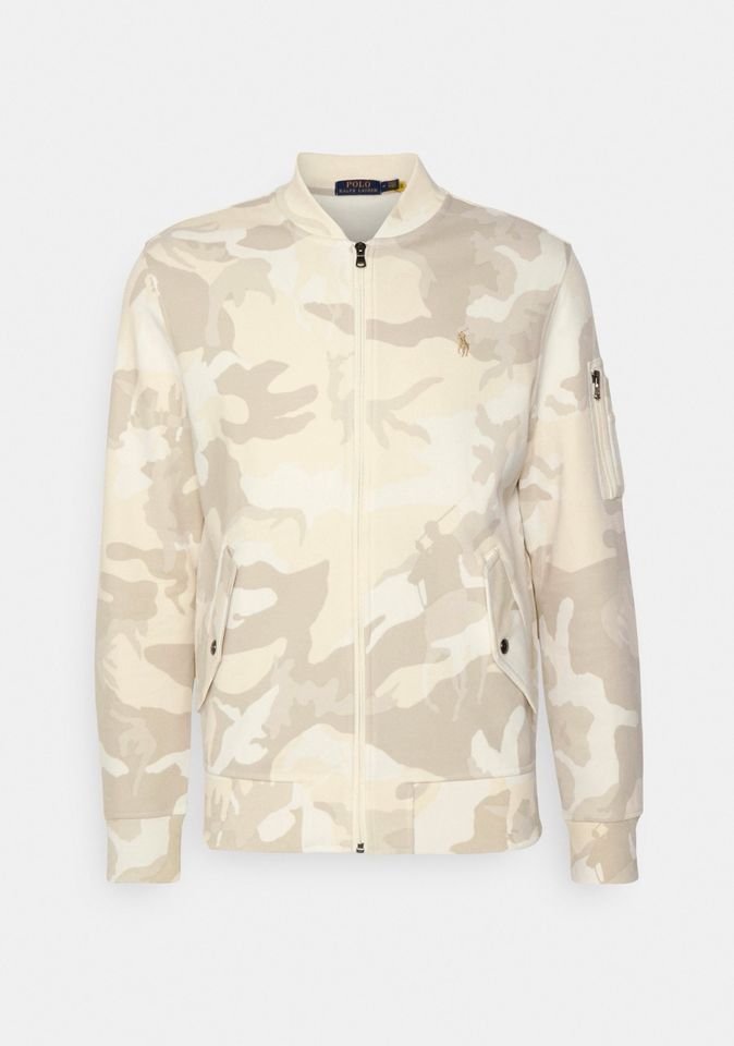 Polo Ralph Lauren Sweatjacke - grey/beige Camouflage in Fellbach