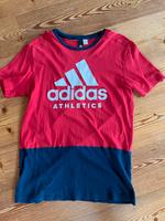 Adidas T-Shirt Gr. S Herren rot blau Brandenburg - Teltow Vorschau