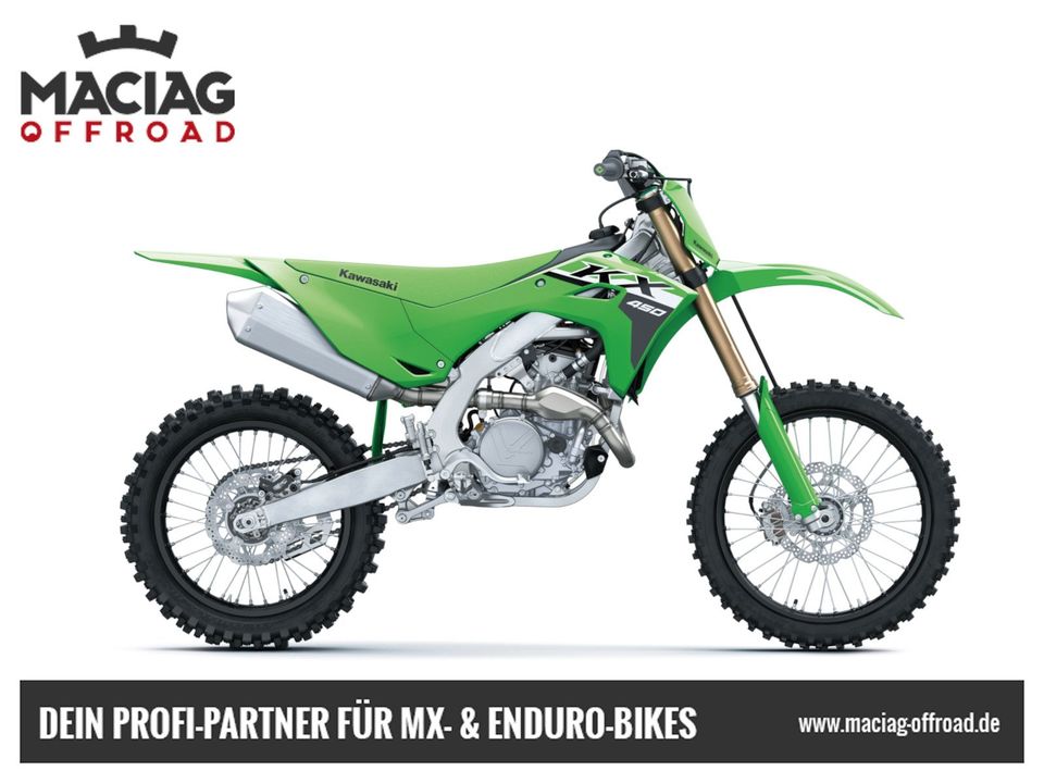 Kawasaki KX 450 2024 Neufahrzeug in Sornzig-Ablaß