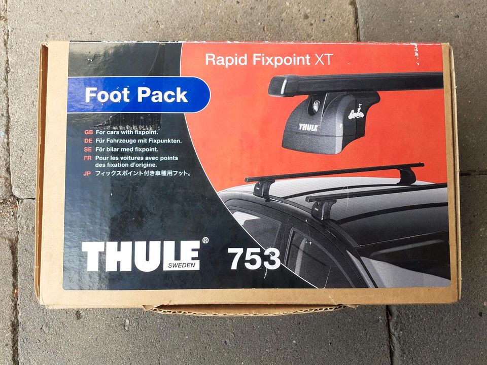 Thule rapid Fixpunkt xt Dachträger 3080 + Fußsatz 753 für Mazda 5 in Bielefeld