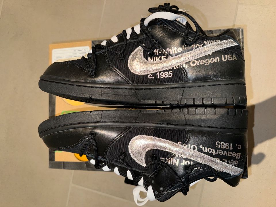 Nike x Off White Dunk Low „Lot 50“ in Vilshofen an der Donau