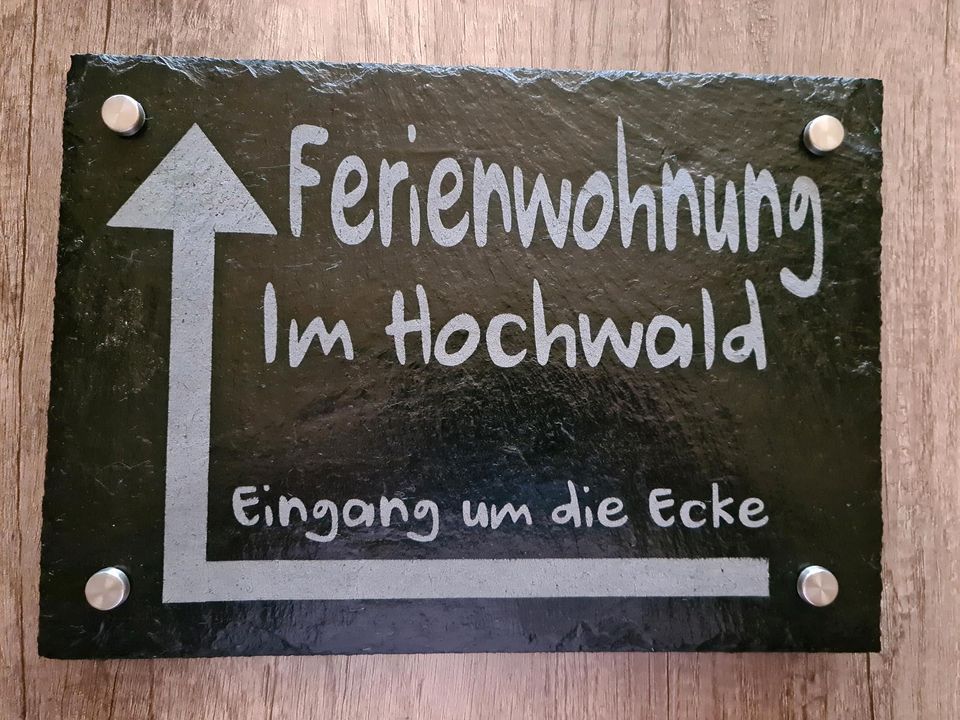 Schild,Hausschild,Ferienwohnung,Ferienhaus. in Südbrookmerland