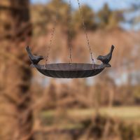 1x Futterschale Wildvogel zum Hängen Gusseisen Landhaus Vintage Sachsen-Anhalt - Halle Vorschau