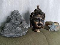 Windlicht, Buddha, Buddha Kopf, 3 Deko Teile Konvolut Nordrhein-Westfalen - Hückelhoven Vorschau