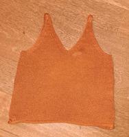 Träger Shirt Top h&m, Größe XS, braun Strick prima Zustand München - Hadern Vorschau