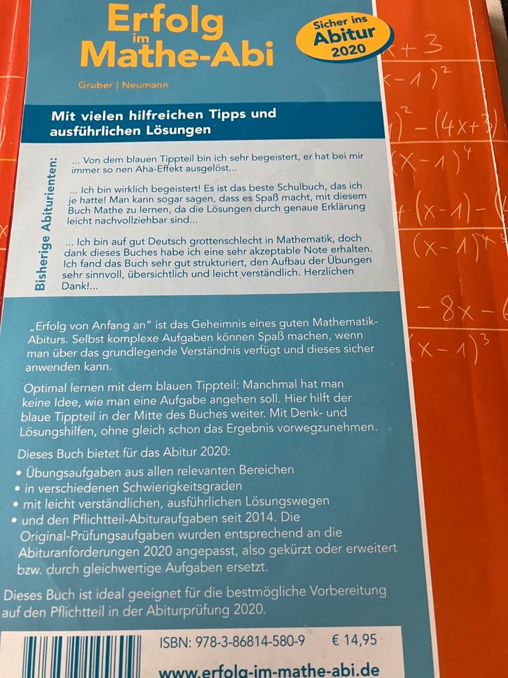 Mathe Abi, Mathematik Abitur, Baden-Württemberg, Übungsbücher, in Herbertingen