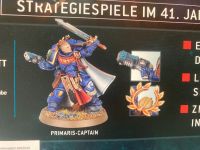 Warhammer 40k Space Marines Primaris Captain ohne Helm Friedrichshain-Kreuzberg - Friedrichshain Vorschau