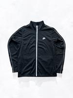 Vintage Nike Trainingsjacke gesticktes Logo schwarz/weiß Größe L. Nordrhein-Westfalen - Bornheim Vorschau