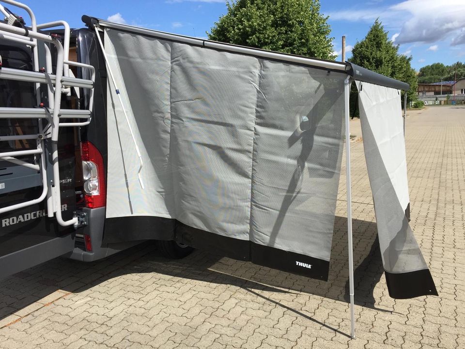 Sonnenschutz für Markise 2 Seitenteile Wohnwagen in Thale