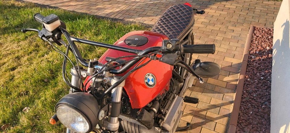 Motorrad BMW K75 Scrambler Caferacer in Ziegenrück