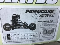 POWERSLIDE Nordic Skates Gr. 38 ,Rollschuhe für Gelände/Schnee Brandenburg - Wildenbruch Vorschau