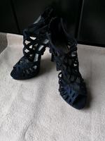 dunkelblaue glitzer High Heels für Party, Club, Feier, Events Hessen - Egelsbach Vorschau