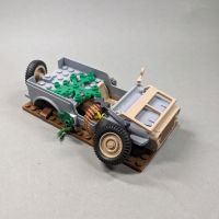COBI Diorama | Jeep 4x4 | Tabletop Geländestück | MOC Nordrhein-Westfalen - Lienen Vorschau