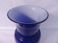 Carlo Nason  Murano Glas Vase, blau/weiß Niedersachsen - Sottrum Vorschau