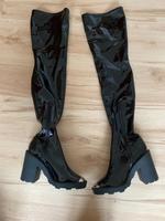Lackstiefel neuwertig schwarz Gr . 39 Asos Mecklenburg-Vorpommern - Boizenburg/Elbe Vorschau