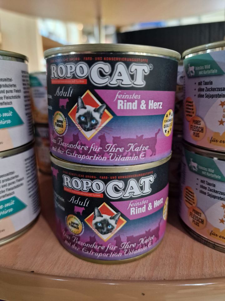 Ropomix Ropocat Katzenfutter verschiedene Sorten 200g (10 € / Kg) in Mandelbachtal