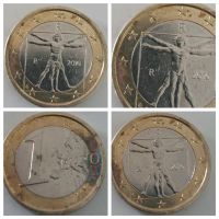 1 € Münze bunte Fehlprägung 2010 Leonardo da Vinci Baden-Württemberg - Ludwigsburg Vorschau