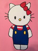 Acrylbild Hello Kitty als Matrose Bayern - Wolnzach Vorschau