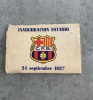 FC Barcelona Spielermappe 1957 Inauguracion Estadio, 24 septiembr Dortmund - Rahm Vorschau