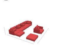 Ikea Söderhamm Couch, Sessel, Hocker Nordrhein-Westfalen - Wesel Vorschau