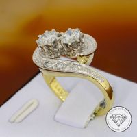 M*177626 WERT 5.850,- Brillant Ring antik 585 Gold 14 KT XXYY Essen - Karnap Vorschau