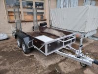 Anhänger Minibagger Trailer Mieten Leihen 1.4 Tonnen Quad Sachsen - Borna Vorschau