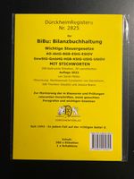 DürckheimRegister® 2825- BiBu- BilanzSteuerrecht - Griffregister Baden-Württemberg - Eislingen (Fils) Vorschau