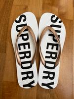Damen Flip Flops Superdry Weiß Schwarz Gold - NEU! Stuttgart - Feuerbach Vorschau
