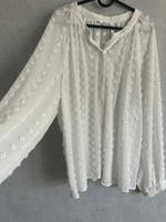 Mango  ❤️Bluse mit Noppen ❤️ Creme weiß gr Xl Rheinland-Pfalz - Unkel Vorschau