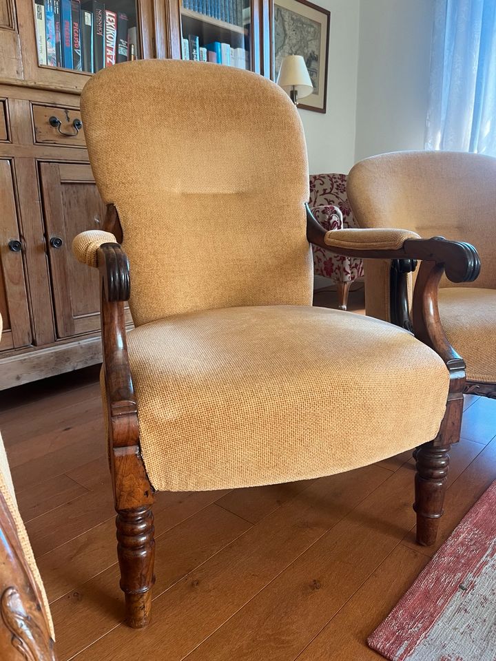 Antike Sessel von 1810, Wingchair, England in Itzehoe